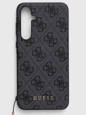 Guess etui na telefon A35 A356 kolor czarny GUHCSA35GF4GGR