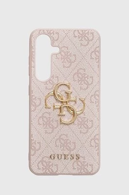 Guess etui na telefon Galaxy S24 S921 kolor różowy GUHCS24S4GMGPI