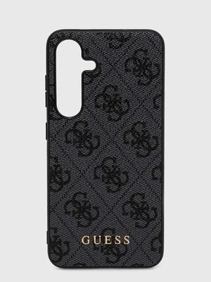 Guess etui na telefon Galaxy S24 S921 kolor czarny GUHCS24SG4GFGR