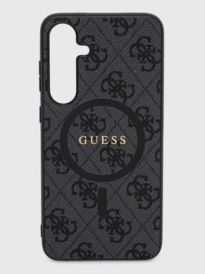 Guess etui na telefon Galaxy S24 + S926 kolor czarny GUHMS24MG4GFRK