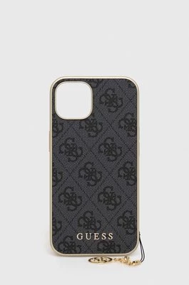 Guess etui na telefon iPhone 13 6,1" kolor szary