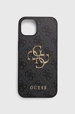 Guess etui na telefon iPhone 13 6,1 kolor szary