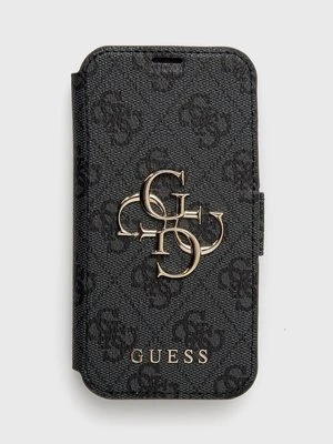 Guess Etui na telefon iPhone 13 Mini kolor szary