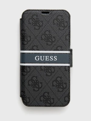 Guess Etui na telefon iPhone 13 Mini kolor szary