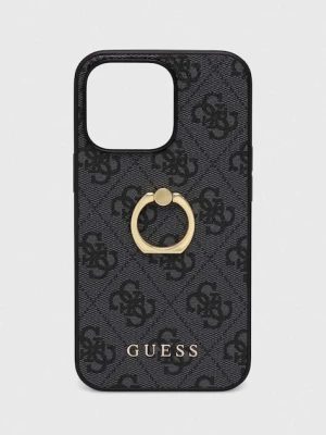 Guess etui na telefon iPhone 13 Pro / 13 6,1 kolor szary