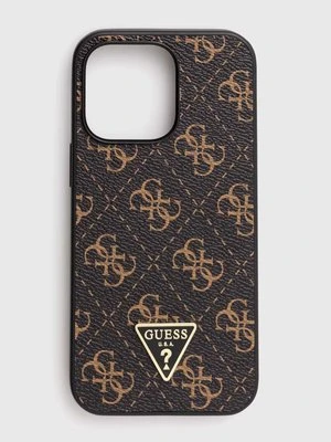 Guess etui na telefon iPhone 13 Pro kolor czarny