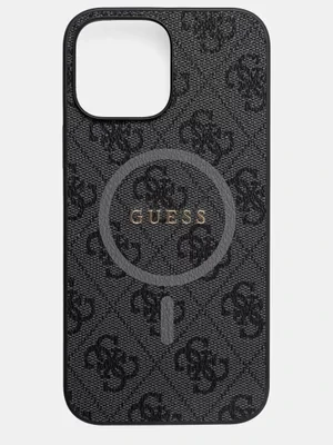 Guess etui na telefon iPhone 13 Pro Max 6.7 kolor czarny GUHMP13XG4GFRK