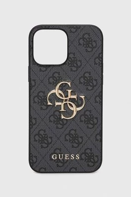 Guess etui na telefon iPhone 13 Pro Max 6,7" kolor szary