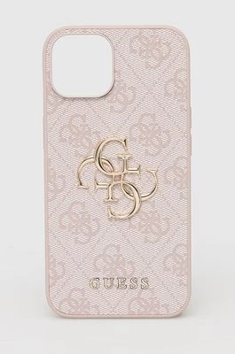 Guess etui na telefon iPhone 14 6,1" kolor różowy