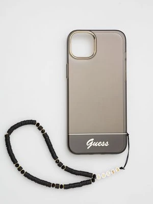 Guess etui na telefon iPhone 14 Plus 6,7" kolor czarny