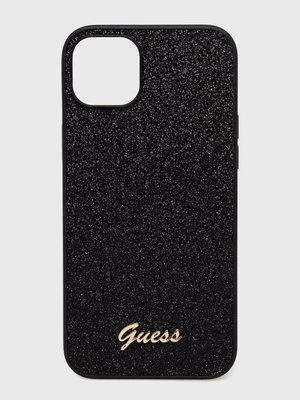 Guess etui na telefon iPhone 14 Plus 6,7" kolor czarny