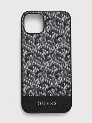 Guess etui na telefon iPhone 14 Plus 6.7" kolor czarny