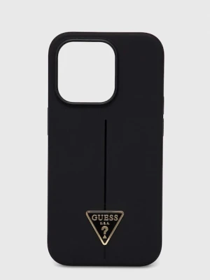 Guess etui na telefon iPhone 14 Pro 6,1'' kolor czarny