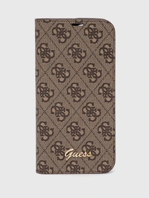Guess etui na telefon iPhone 14 Pro Max 6,7'' kolor brązowy