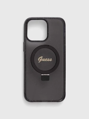 Guess etui na telefon iPhone 14 Pro Max 6.7" kolor czarny