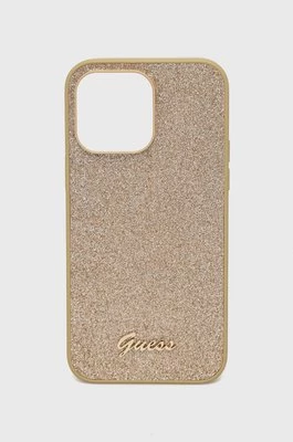 Guess etui na telefon iPhone 14 Pro Max 6,7" kolor złoty