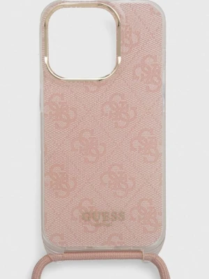 Guess etui na telefon iPhone 15 Pro 6.1"