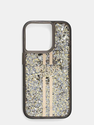 Guess etui na telefon iPhone 15 Pro 6.1" kolor czarny GUHCP15LLFCSEGK