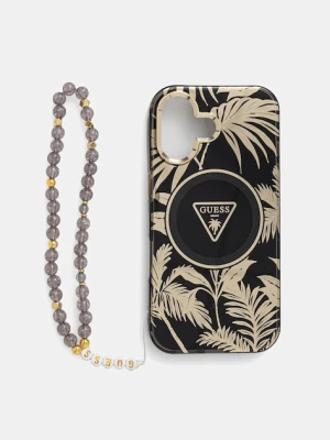 Guess etui na telefon iPhone 16 kolor czarny GUHMP16SHPCTPLSK
