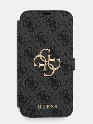 Guess etui na telefon iPhone 16 Plus 6.7" kolor czarny GUBKP16M4GMGGR
