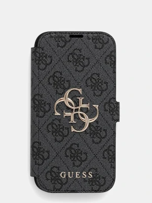 Guess etui na telefon iPhone 16 Pro 6.3" kolor czarny GUBKP16L4GMGGR