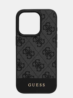 Guess etui na telefon iPhone 16 Pro 6.3 kolor szary GUHCP16LG4GLGR