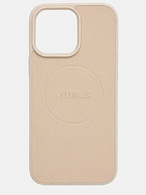Guess etui na telefon iPhone 16 Pro Max 6.9 beżowy
