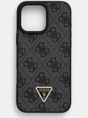 Guess etui na telefon iPhone 16 Pro Max 6.9 kolor czarny GUHCP16XP4TDPK