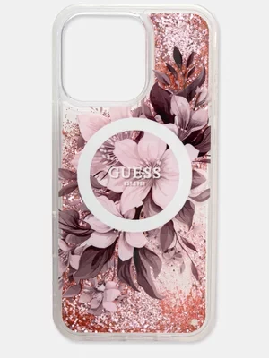 Guess etui na telefon iPhone 16 Pro Max 6.9 kolor różowy GUHMP16XLFMWTP