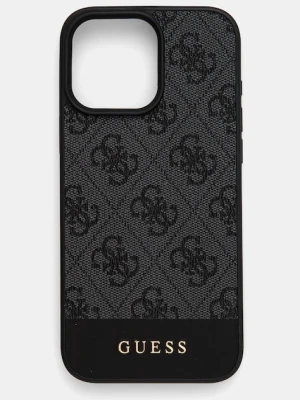 Guess etui na telefon iPhone 16 Pro Max 6.9 kolor szary GUHCP16XG4GLGR