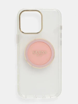 Guess etui na telefon iPhone 16 Pro Max różowy