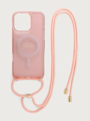 Guess etui na telefon iPhone 16 Pro Max różowy