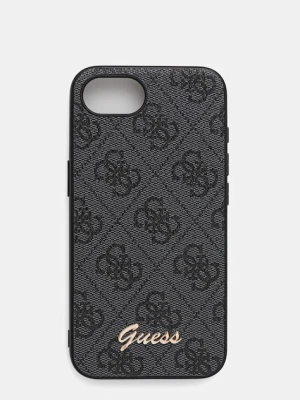 Guess etui na telefon iPhone 16e kolor czarny GUHMPSE4HG4SHK