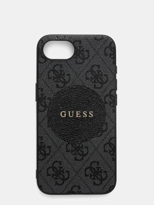Guess etui na telefon iPhone 16e kolor czarny GUHMPSE4P4PGRSGK