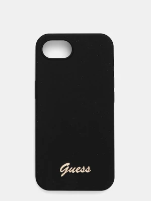 Guess etui na telefon iPhone 16e kolor czarny GUHMPSE4SMBSLK