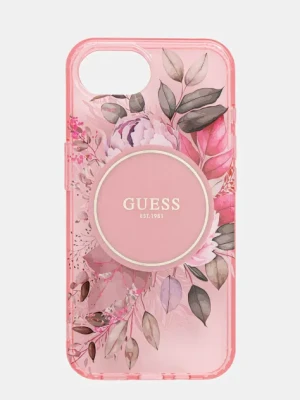 Guess etui na telefon iPhone 16e kolor różowy GUHMPSE4HFWBRCEP