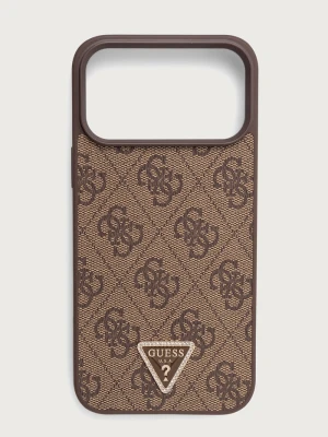 Guess etui na telefon iPhone 17 / 18 Pro Max beżowy