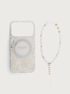 Guess etui na telefon iPhone 17 / 18 Pro Max biały