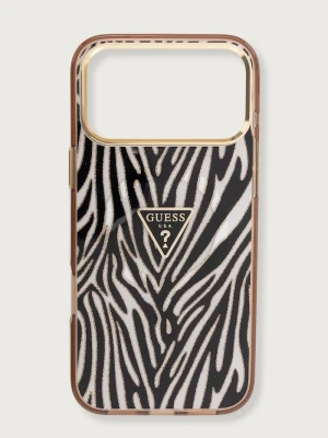 Guess etui na telefon iPhone 17 / 18 Pro Max złoty