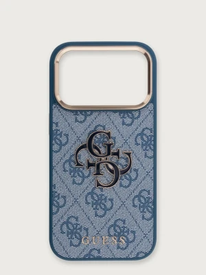 Guess etui na telefon iPhone 17 / 18 Pro niebieski