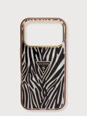 Guess etui na telefon iPhone 17 / 18 Pro złoty