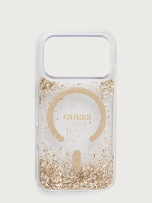 Guess etui na telefon iPhone 17 / 18 Pro złoty