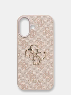 Guess etui na telefon iPhone 17 różowy