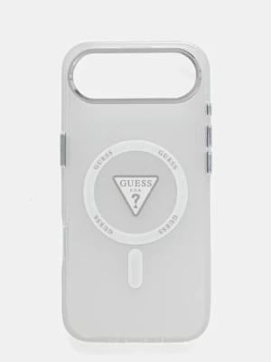 Guess etui na telefon iPhone 17 Air kolor transparentny GUHMP17MHGTMLCGT