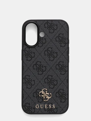 Guess etui na telefon iPhone 17 czarny