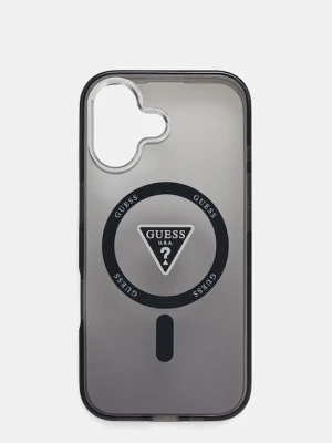 Guess etui na telefon iPhone 17 kolor czarny GUHMP17SHGTMLCGK