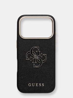 Guess etui na telefon iPhone 17 Pro czarny