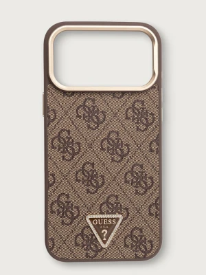 Guess etui na telefon iPhone 17 Pro Max brązowy