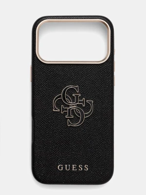 Guess etui na telefon iPhone 17 Pro Max czarny