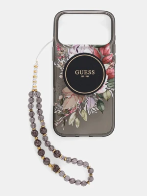Guess etui na telefon iPhone 17 Pro Max kolor czarny GUHMP17XHFWBRCESK